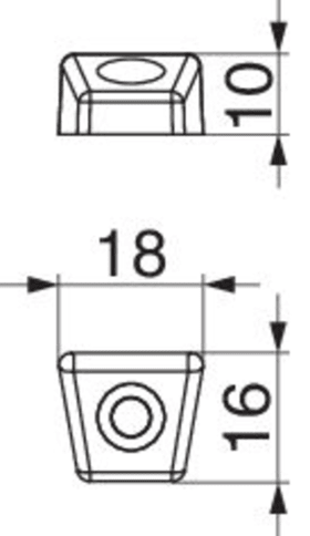 Maco  Sicherungsblock grau  359892