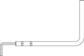 Maco  Eindrehwerkzeug mit Kurbel für Beschlägeträger Innensechskant 5 mm  21748