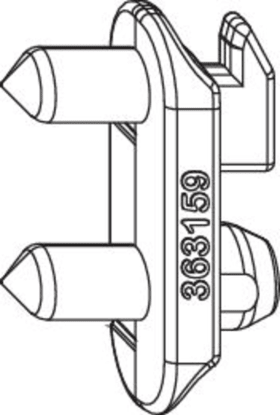 Maco  Markierungsstichel für HS-Verriegelungsbolzen Grundplattenlochabstand 22 mm  363159