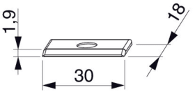 Maco  Auflaufstück 4L Silber  94022