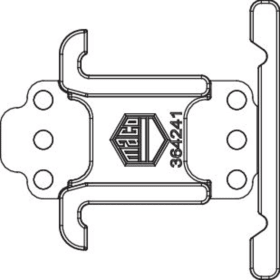 Maco  Hebeteilhalter MM Eurofalz 9V Holz  364241