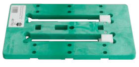 Maco  Lehre für Haken-Bolzenschließteil rechts und links für 4 mm Falzluft  461742