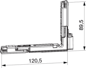 Maco  MM Falzecklagerband Multi Power Unterlage montiert links 12L-9V Tricoat-Evo  232980