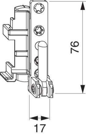 Maco  Ecklager DT130 12L 18Ü rechts Tricoat-Evo  233022