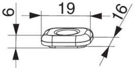 Maco  Hubbegrenzung 90° aufschraubbar Tricoat-Evo  385099