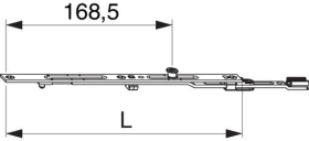 MAco Stulpverlängerung MultiMatic 235 mit 1i.S., silber 201750