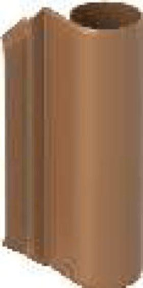 Maco  Abdeckkappe Bandwinkel (Lagerwinkel) AS/PVC Flügelteil Bronze hell  42105