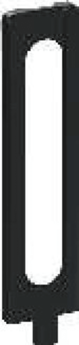 Maco  Abdeckkappe Ecklager DT130/PVC lang Graphitschwarz RAL 9011  42209