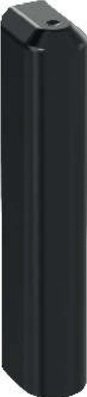 Maco  Abdeckkappe Ecklagerband AS/DT mit ÜV Flügelteil rechts Graphitschwarz RAL 9011  43596