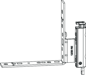 Maco  MM Falzecklagerband DT130 mit ÜV 12/20-13 rechts Titan - P  213518