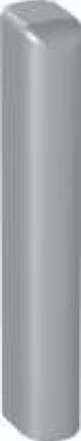 Maco  Abdeckkappe Ecklagerband PVC Silber  360233