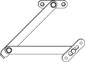 MACO Oberlichtschere 250 silber