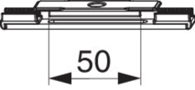 Maco  Verkürzungsstulp Silber F-50x20 PT-M  102557