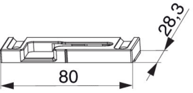 Maco  Kipp-Drehschließteil i.S. für PVC links Silber  367377