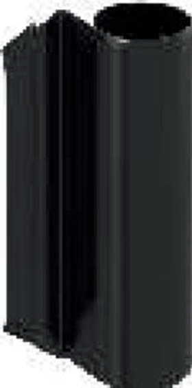 Maco  Abdeckkappe Bandwinkel (Lagerwinkel) AS/PVC Flügelteil Graphitschwarz RAL 9011  42193