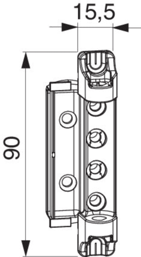 Maco  Scherenlager DT160 12L/20Ü silber  227471