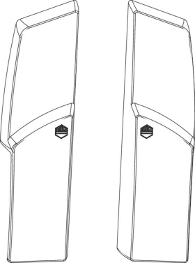 Maco  Abdeckkappen-Set SKB für Laufwagen SKB Verkehrsweiß RAL 9016  102238