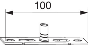 Maco  Kipp- und Drehband TO mit Distanzscheiben FFB 220-2.400 silber  54775