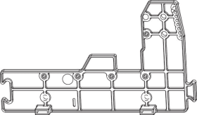 Maco  Lehre zur Zentrierung der Schraublöcher für Laufwagen SKB  465174