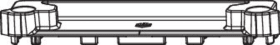 Maco  Hebeteil für PVC Silber  95127