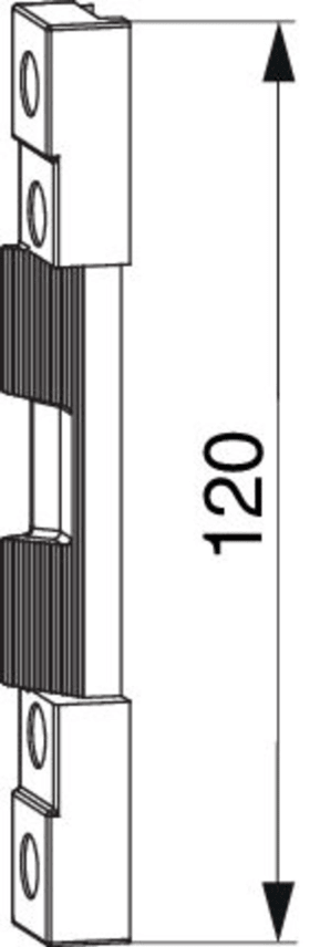 Maco  Drehbandsicherung Rahmenteil PVC silber  367730
