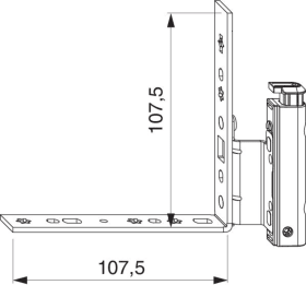 Maco  MM Falzecklagerband DT130 mit ÜV rechts 4L/18Ü-13V titan  225383