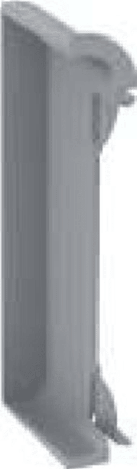 Maco  Fräsabdeckung Ecklager Ecklager DT160 rechts 4/15-9 u. 4/18-9 Grau F1  369529