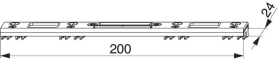 Maco  Fallen- und Bolzenschließteil E-Öffner für PVC U-6/24/6 silber  102999