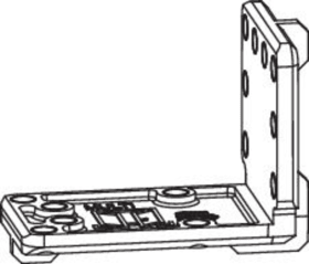 Maco  Bohrlehre für Ecklager Multi Power PVC FT24/30 rechts/links für Bodenschwelle  227810