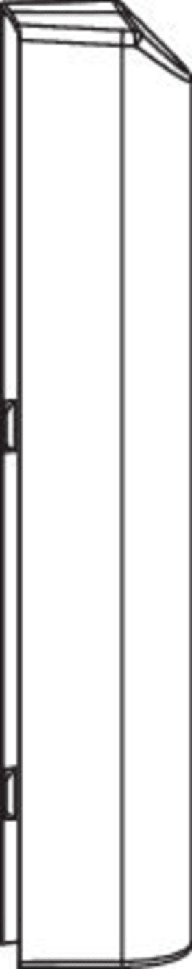 Maco  Abdeckung Ecklagerband 130 kg Weiß  40339