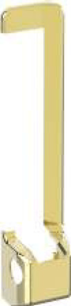 Maco  Abdeckkappe Ecklager TO Rahmenteil rechts Gold-Look  40489