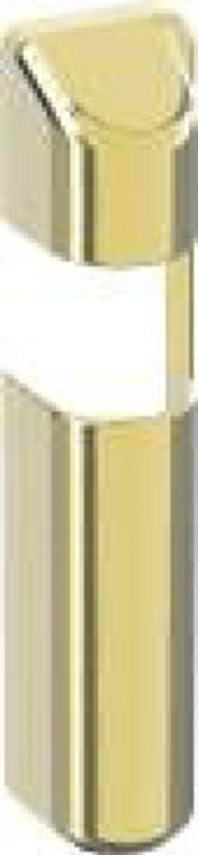 Maco  Abdeckkappe Scherenlager TO Rahmenteil links Gold-Look  40505