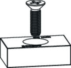 Maco  Packung Anschlag für Bohrlehre Laufwagen für 300 kg Nut 22 x 42 34 mm  104852