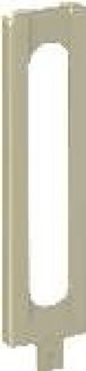 Maco  Abdeckkappe Ecklager DT130/PVC lang Champagne  42058