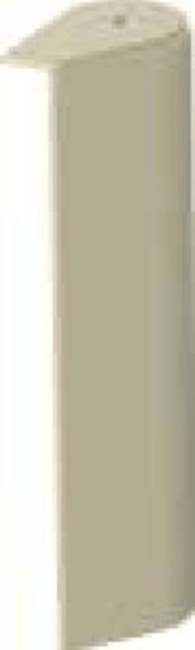 MACO Abdeckkappe Ecklagerband PVC/DT130 Flügelteil rechts Champagne