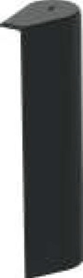MACO Abdeckkappe Ecklagerband PVC/DT130 Flügelteil rechts Graphitschwarz RAL 9011