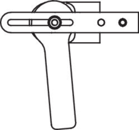 Maco  Spanner für Fräslehren 2 Stk. mit Schrauben Holz  11195