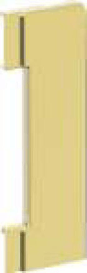 MACO Abdeckkappe Ecklager AS lang rechts Gold-Look