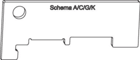 ZWISCHENPROFILLEHRE FÜR MACO-FIBER-THERM 78/28 SCHEMA A-C-G-K, 465410