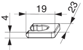 Maco  Verdrehsicherung für Höhenverstellung Laufwagen SKB  465766