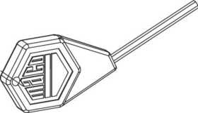 Maco  Innensechskantschlüssel Maco für Multi Vent für Seitenwechsel Flügelheber SW 2,5  24239
