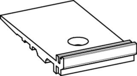 Maco  Glasaufnahme für Schwelle HSST-L Konf. 10 Stk.  469027