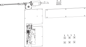 Maco  Packung HS Comfort Drive Schiebeantrieb Schema A verdecktliegend rechts  477161