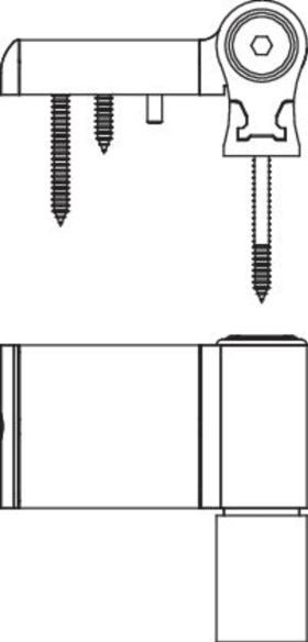 TÜRBAND MACO T100P PLUS FLÜGELTEIL 87 MM ÜBERSCHLAGSHÖHE VON 16-18,5 M, 477312