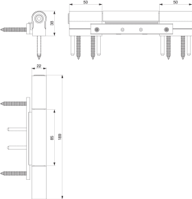 Maco  Türband MACO T160R Plus Überschlagshöhe von 16 mm silber EV1 VE 1 Stk.  477363