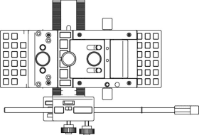 Maco  Bohrlehre für Schlosskasten  28603