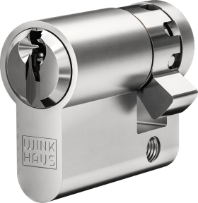 HALBZYLINDER XR-02N MESSING MATT VN BL 10/65 MM