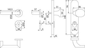 Hermat Kombi-WSG 1808.FS/2089.KS/3128,LS/Ros.,15mm,ES1,ZA/PZ 72/8,ER,TS 40-59