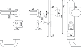 Hermat Kombi-WSG 1801/2091/3128,LS/Ros.,15mm,ES1,ZA/PZ 72/8,ER,TS 37-56
