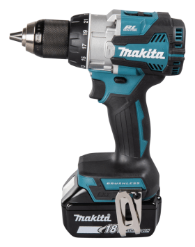 MAKITA AKKU-SCHLAGBOHRSCHR. DHP489RTJ 18V 2X5,0 AH LADEGERÄT I. MAKPAC